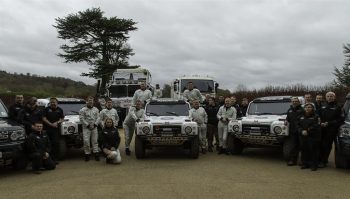 Команда Race2Recovery вместе с Jaguar Land Rover готовится к Ралли Дакар